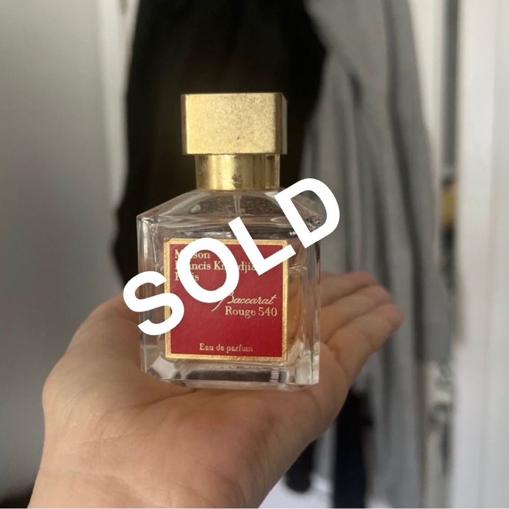 ****SOLD**** Maison Francis Kurkdjian Baccarat Rouge 540 Perfume